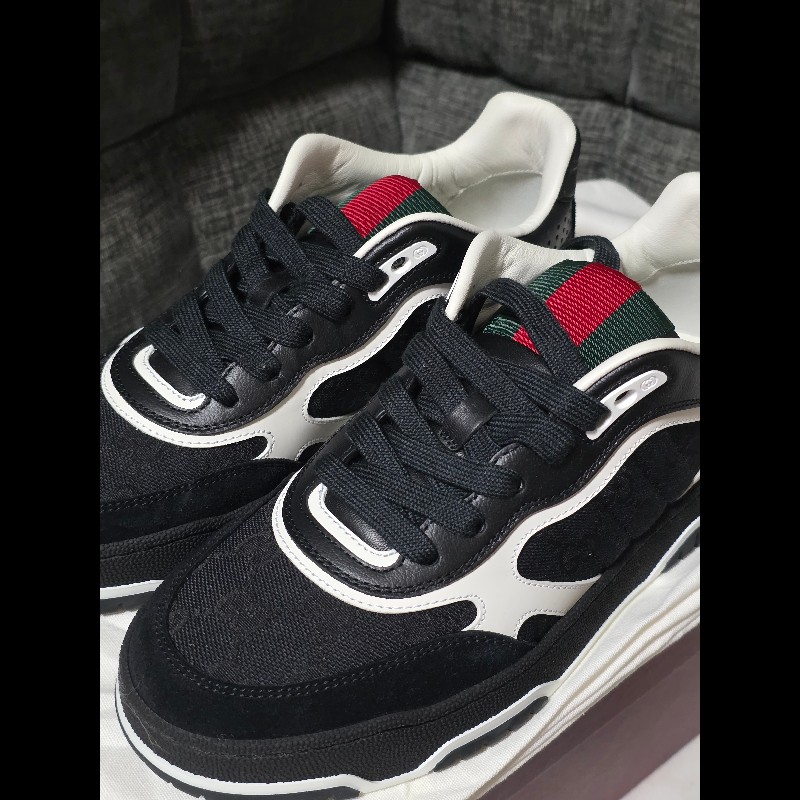 [全新]Gucci 新款 緹花logo 熊貓球鞋 36+-2