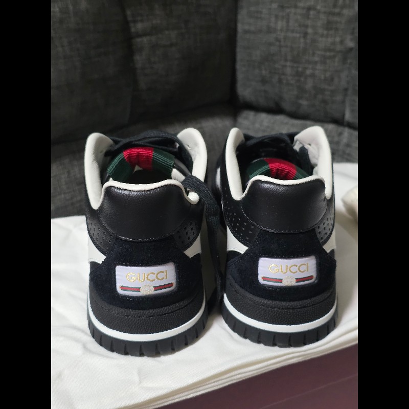 [全新]Gucci 新款 緹花logo 熊貓球鞋 36+-3