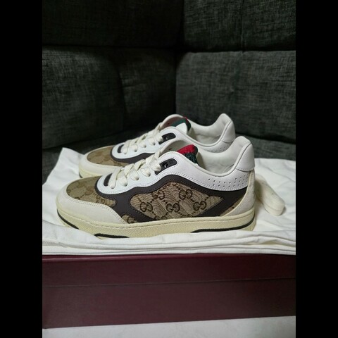 [全新]Gucci 新款經典logo 運動鞋 35+