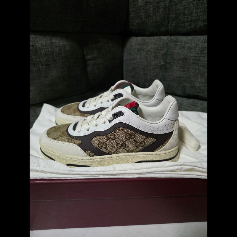 [全新]Gucci 新款經典logo 運動鞋 35+-0