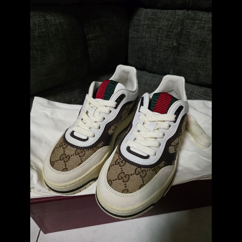 [全新]Gucci 新款經典logo 運動鞋 35+-1