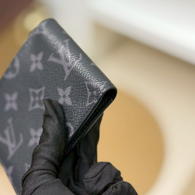 🏷LV 路易威登．Multiple 黑老花短夾 M61695-5