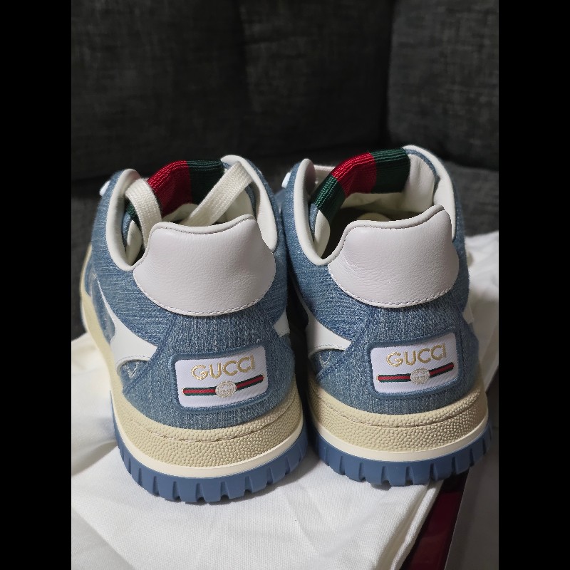 [全新]Gucci 新款 牛仔logo運動鞋 36+-4