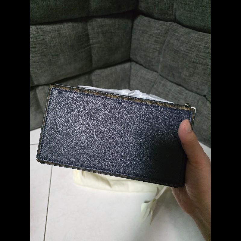 [全新]Fendi soft trunk 深藍色老花-2