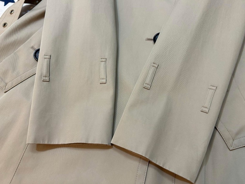 BURBERRY 日系藍標蜜色兩件式風衣40-3