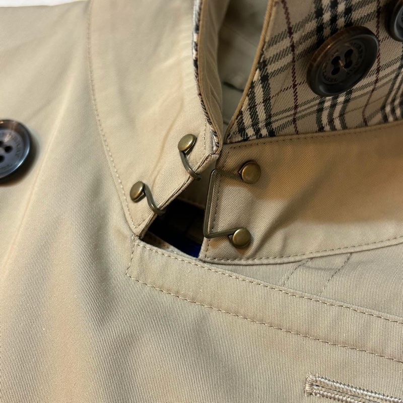 BURBERRY 日系藍標蜜色兩件式風衣40-6