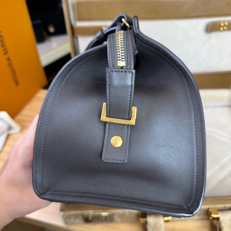 上架中🔑Saint Laurent (YSL) 深灰紫cabas醫生包/波士頓包-8