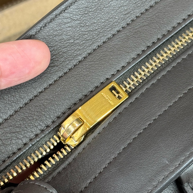 上架中🔑Saint Laurent (YSL) 深灰紫cabas醫生包/波士頓包-16