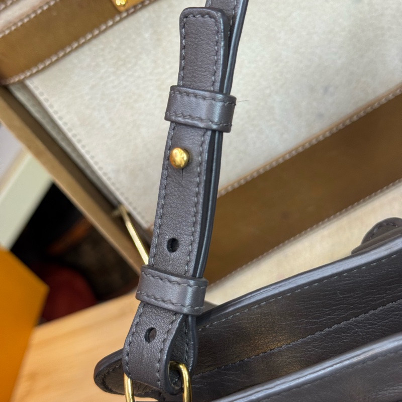 上架中🔑Saint Laurent (YSL) 深灰紫cabas醫生包/波士頓包-23