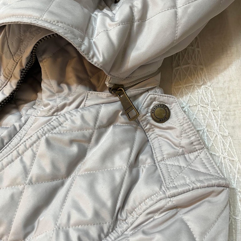 BURBERRY 英國BRIT石色絎縫外套S-7