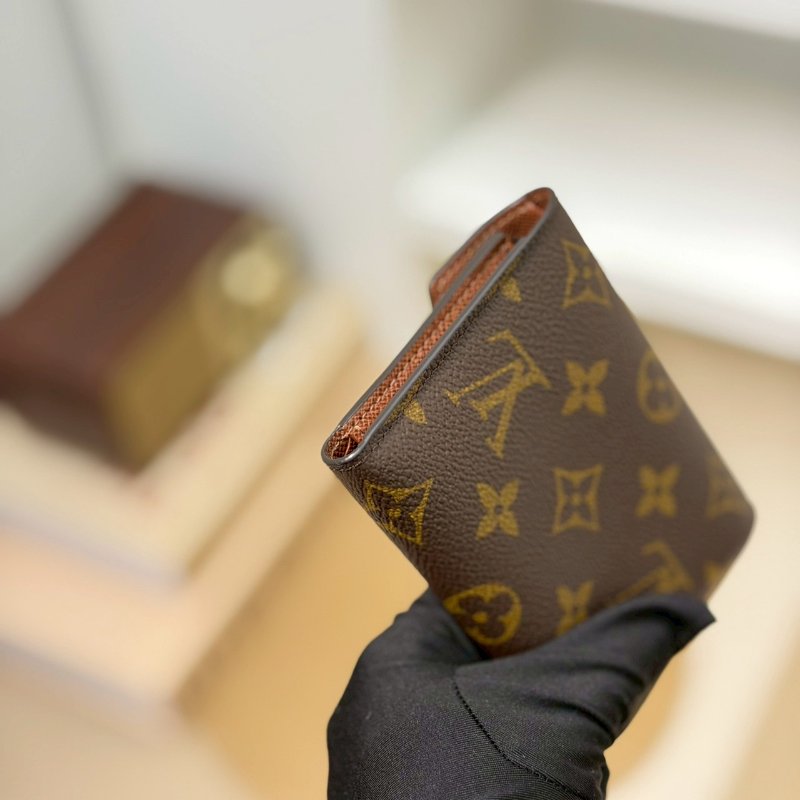 🏷LV 路易威登．Victorine 豆豆三折短夾 M62472/客人寄賣-6