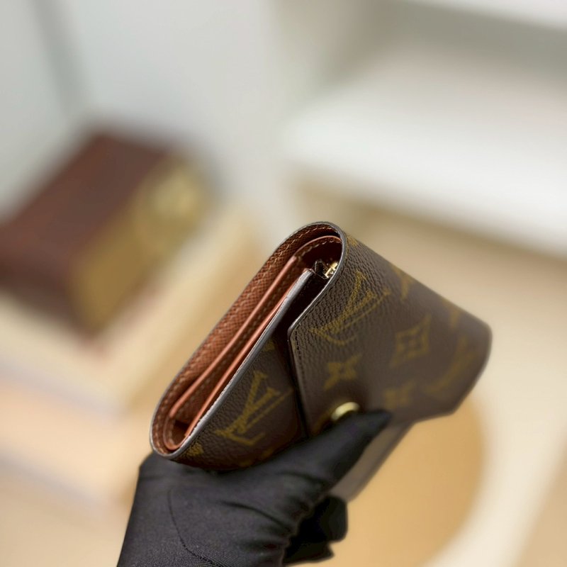 🏷LV 路易威登．Victorine 豆豆三折短夾 M62472/客人寄賣-8