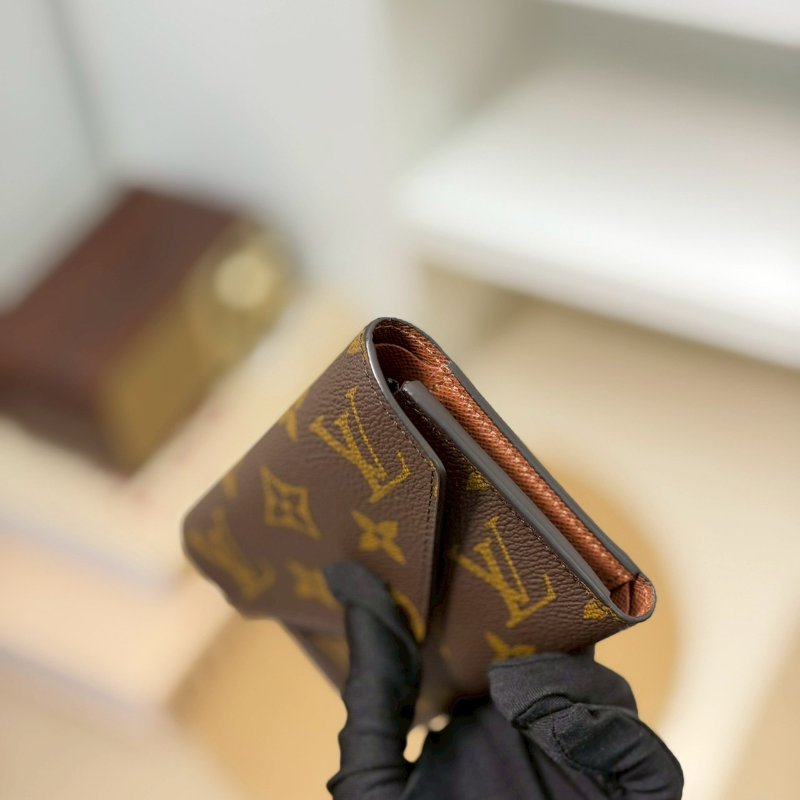 🏷LV 路易威登．Victorine 豆豆三折短夾 M62472/客人寄賣-9