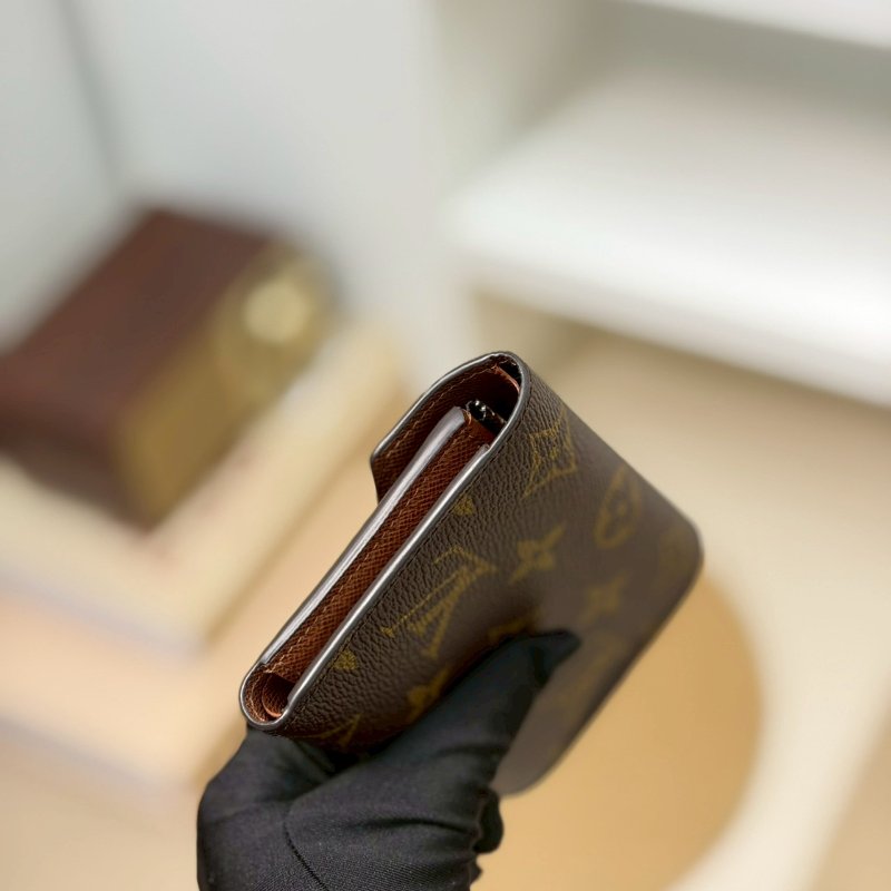 🏷LV 路易威登．Victorine 豆豆三折短夾 M62472/客人寄賣-10