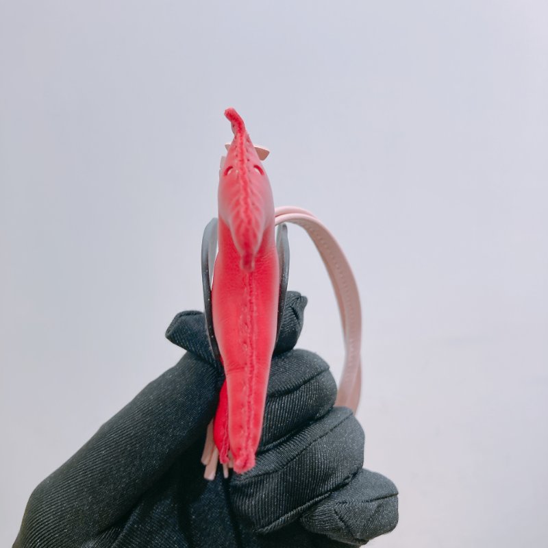 TW4681 Hermes 愛馬仕小號飛馬吊飾Rodeo Pegase PM Charm Rose Mexico-2