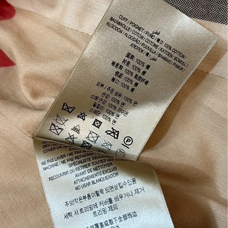 BURBERRY BRIT英國蜜色風衣UK6-13
