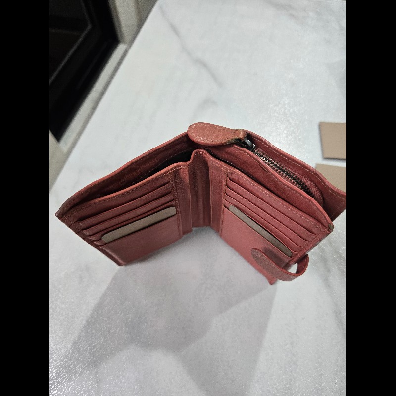 Bottega Veneta BV 小羊皮編織中夾-6