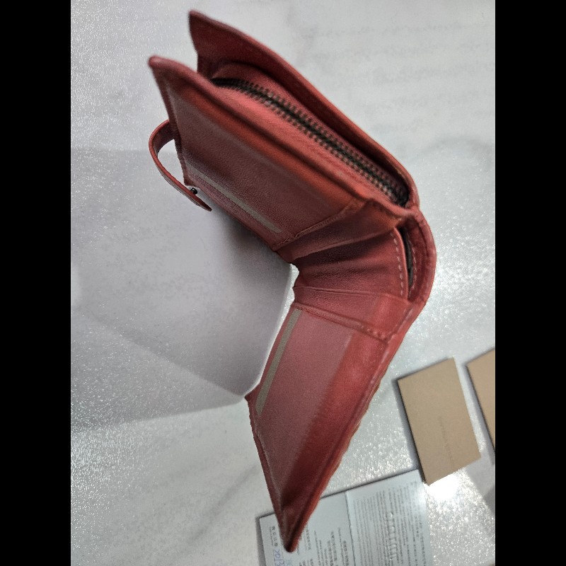 Bottega Veneta BV 小羊皮編織中夾-13