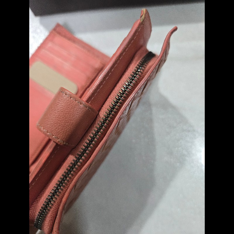 Bottega Veneta BV 小羊皮編織中夾-17