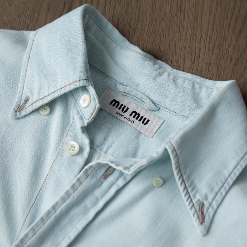 ❤️ MIU MIU 時尚百搭牛仔外套-4