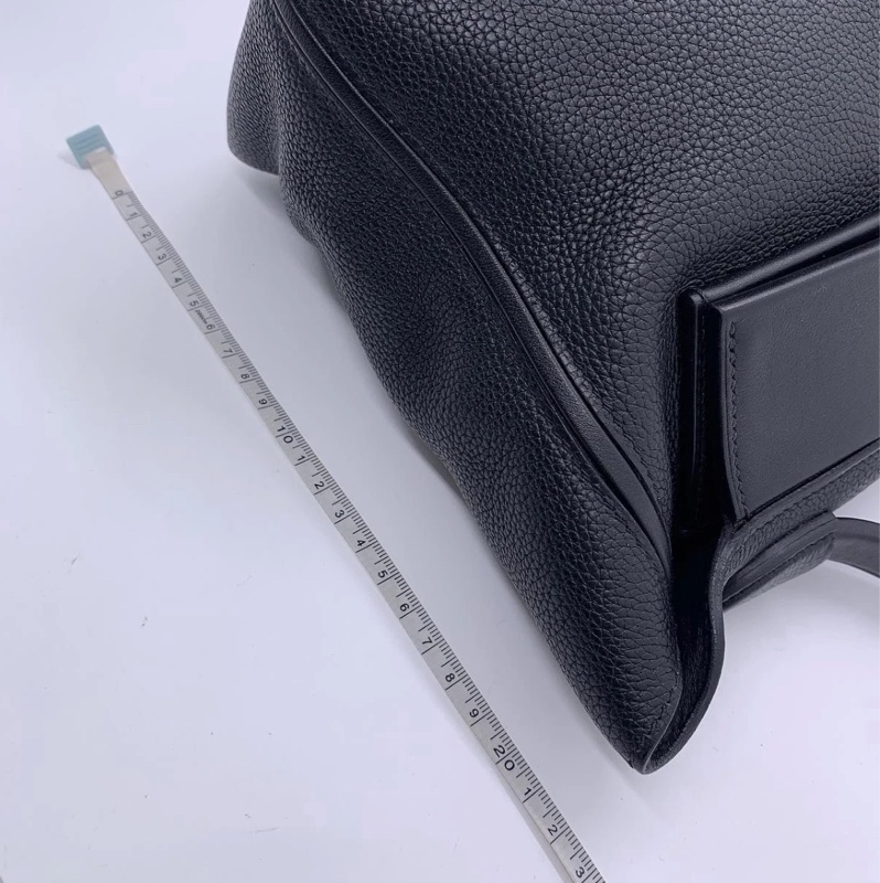 Hermes愛馬仕2424小號 黑色 金扣 c刻 尺寸29cm-8