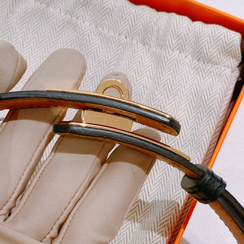 TW4683 Hermes 愛馬仕凱夢皮帶Kelly Belt-3