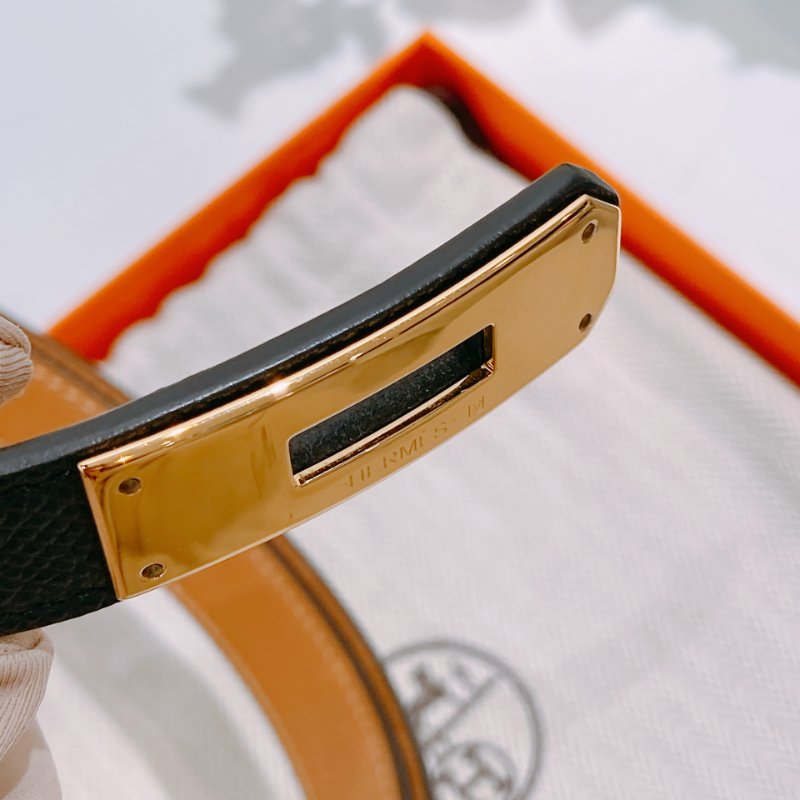 TW4683 Hermes 愛馬仕凱夢皮帶Kelly Belt-7
