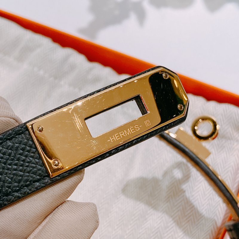 TW4683 Hermes 愛馬仕凱夢皮帶Kelly Belt-16