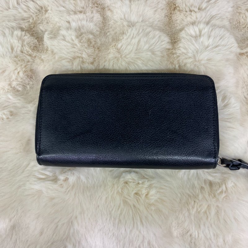 LV Zippyㄇ字拉鍊長夾(黑)-4