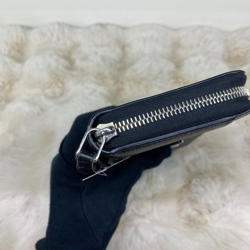 LV Zippyㄇ字拉鍊長夾(黑)-12