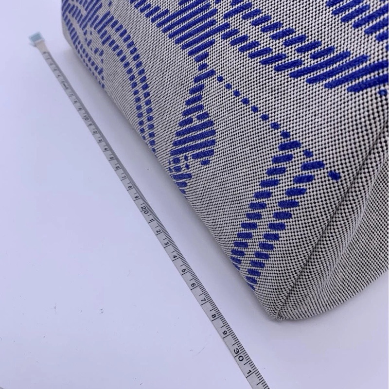 Hermes愛馬仕herbag 31 狂躁新娘限量款 深藍色拼米銀扣 Z刻 帆布拼皮-7