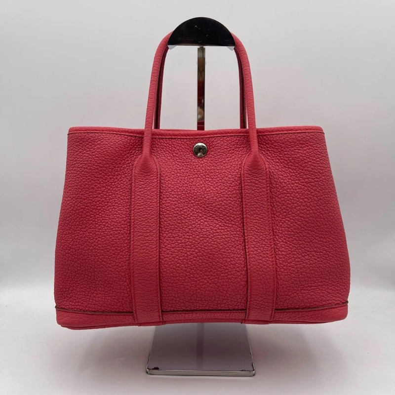 Hermes/愛馬仕 Garden party 30手提包,95新,T刻,尺寸約:30*13*21cm-1