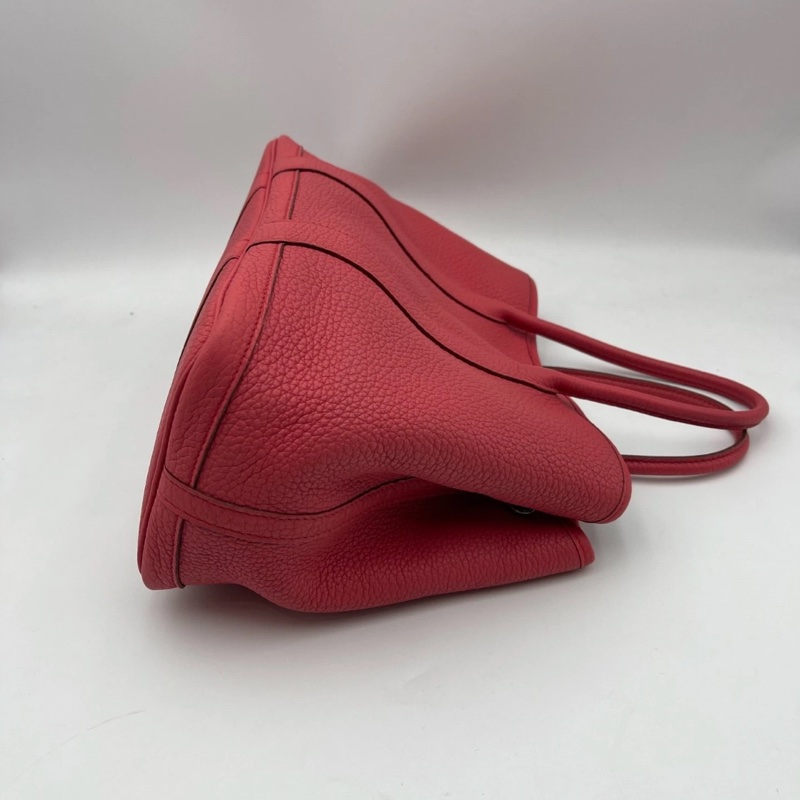 Hermes/愛馬仕 Garden party 30手提包,95新,T刻,尺寸約:30*13*21cm-4