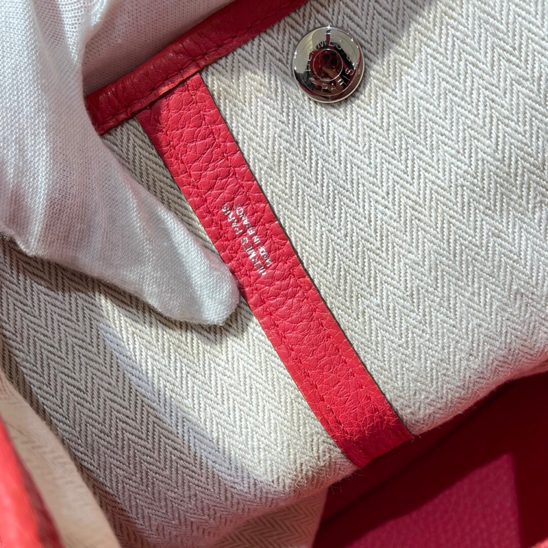 Hermes/愛馬仕 Garden party 30手提包,95新,T刻,尺寸約:30*13*21cm-10