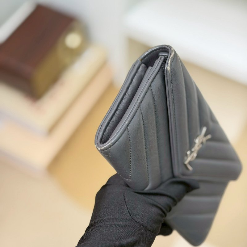 🏷YSL 聖羅蘭．Cassandre 信封長夾 改造兩用woc-4