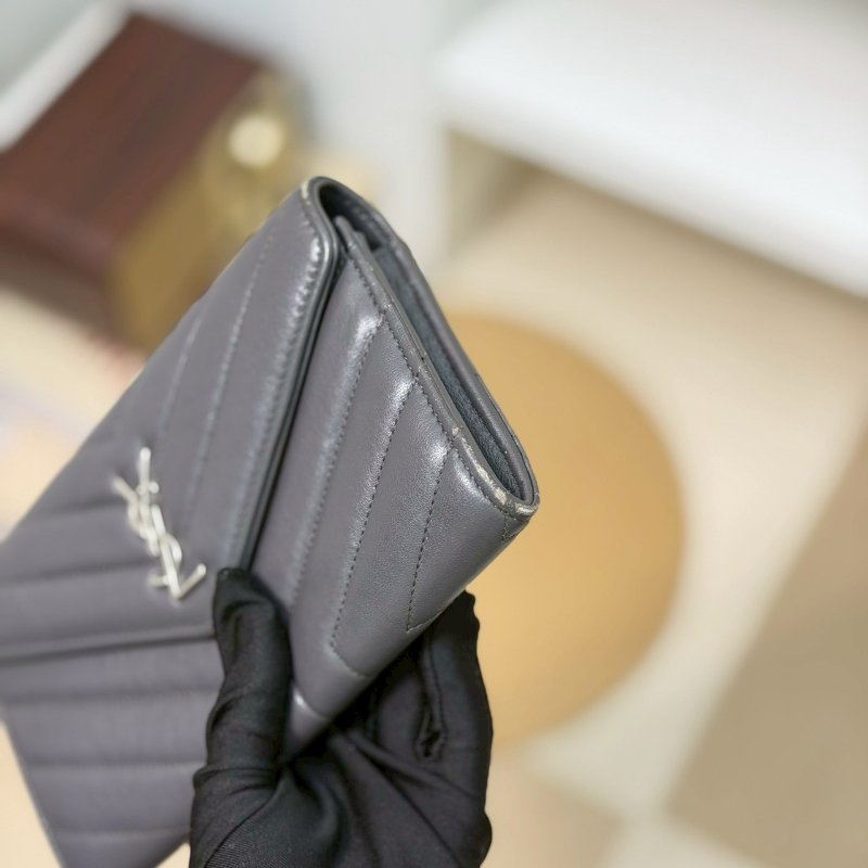 🏷YSL 聖羅蘭．Cassandre 信封長夾 改造兩用woc-5