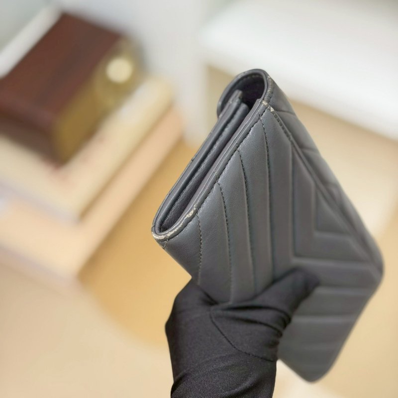 🏷YSL 聖羅蘭．Cassandre 信封長夾 改造兩用woc-6