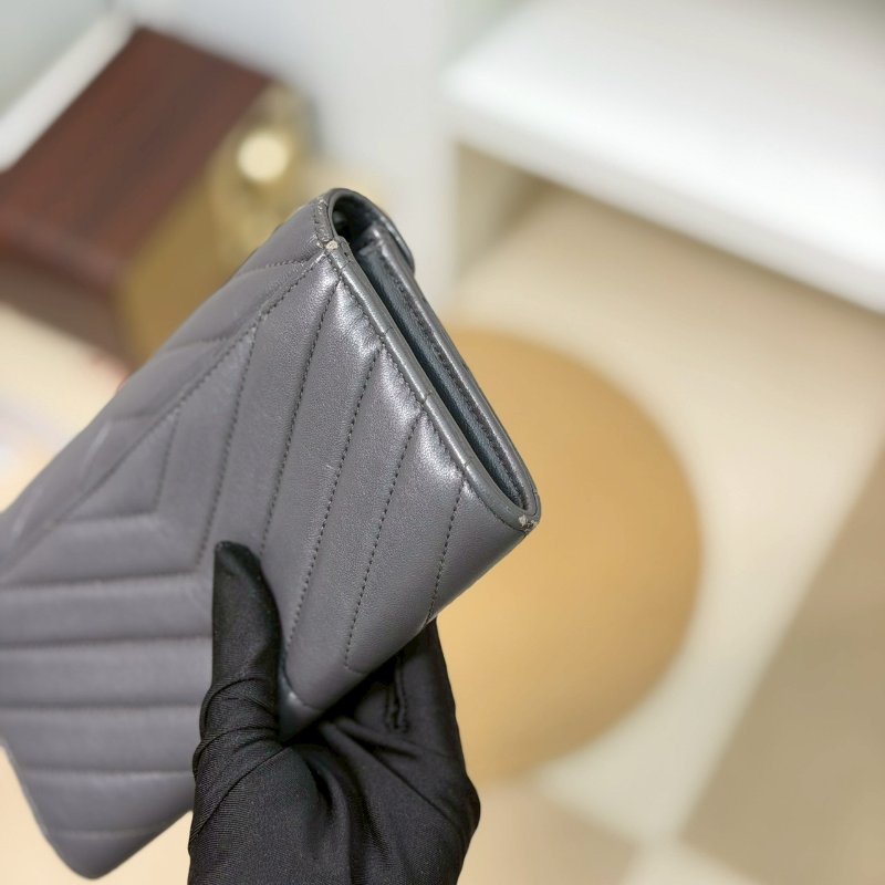 🏷YSL 聖羅蘭．Cassandre 信封長夾 改造兩用woc-7