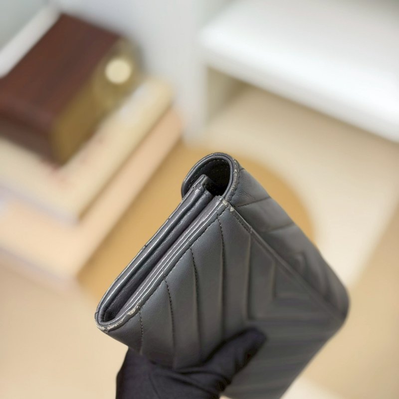 🏷YSL 聖羅蘭．Cassandre 信封長夾 改造兩用woc-10