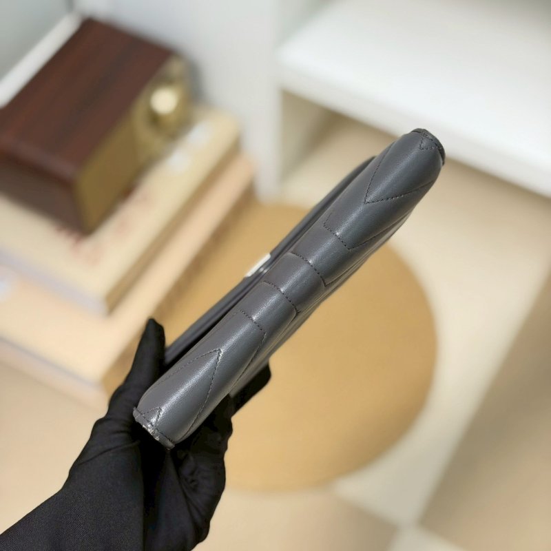 🏷YSL 聖羅蘭．Cassandre 信封長夾 改造兩用woc-12