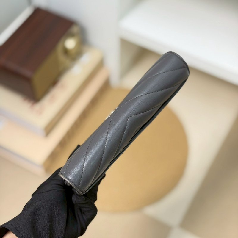 🏷YSL 聖羅蘭．Cassandre 信封長夾 改造兩用woc-13