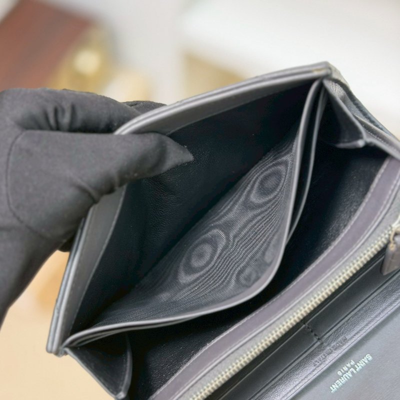 🏷YSL 聖羅蘭．Cassandre 信封長夾 改造兩用woc-21