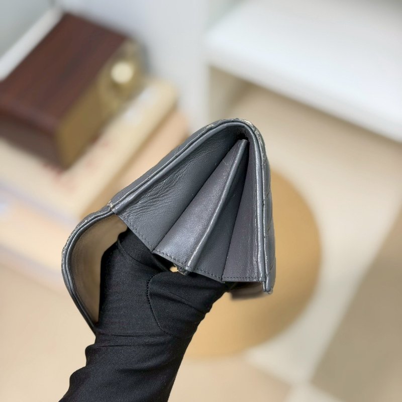 🏷YSL 聖羅蘭．Cassandre 信封長夾 改造兩用woc-26