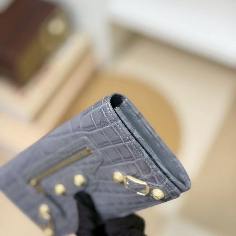 🏷Balenciaga 巴黎世家.Le City 機車包長夾 改造兩用woc/客人寄賣-9