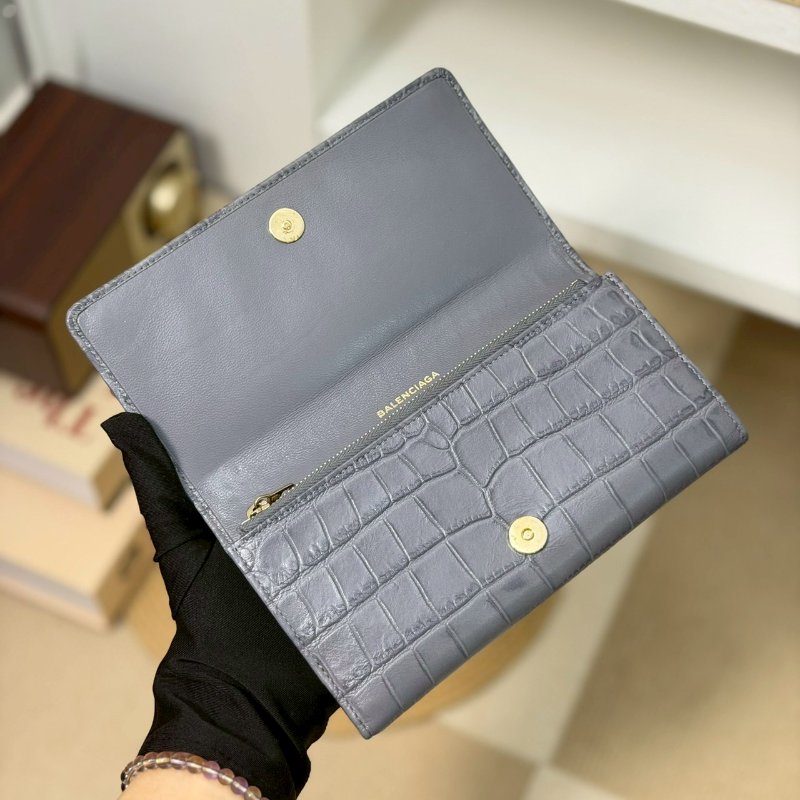 🏷Balenciaga 巴黎世家.Le City 機車包長夾 改造兩用woc/客人寄賣-15