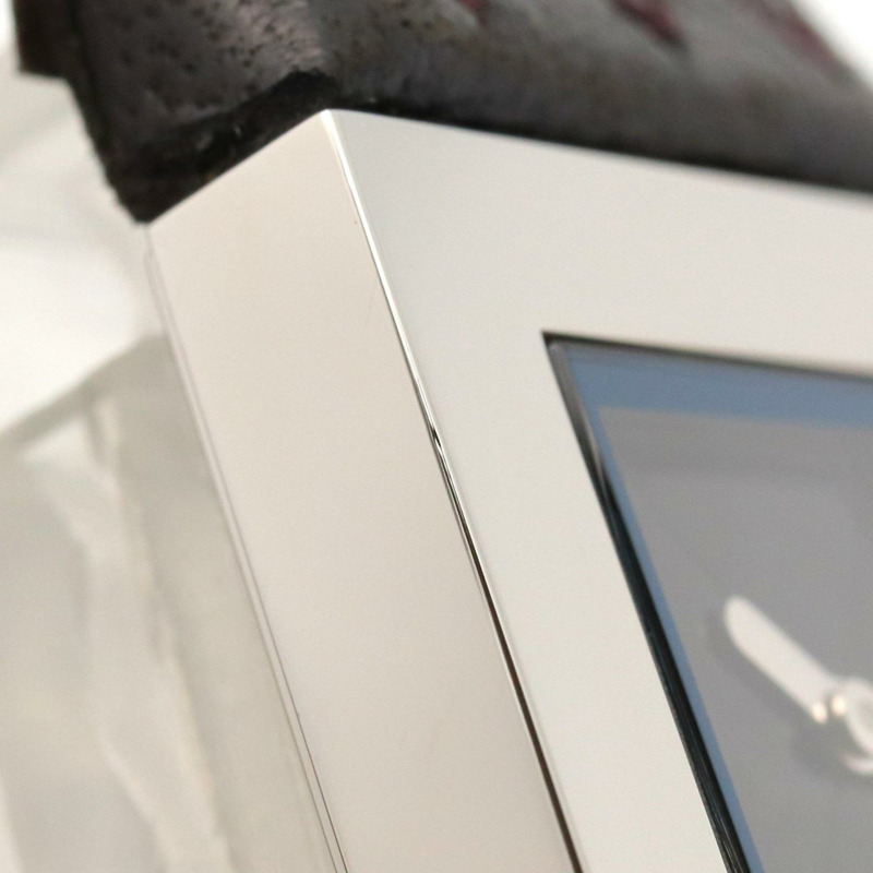 香奈兒 Matelasse 系列腕錶,不鏽鋼錶殼搭配皮革錶帶,女士款,黑色,H0116-10