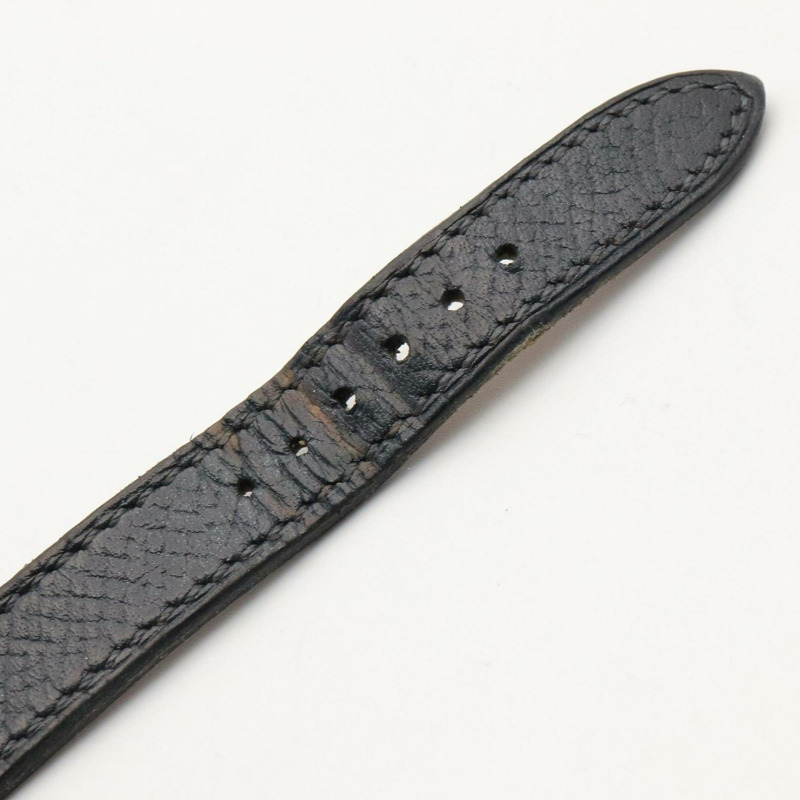 愛馬仕 Kelly 女士腕錶，鍍金款，皮革錶帶，金色，KE1.201-15