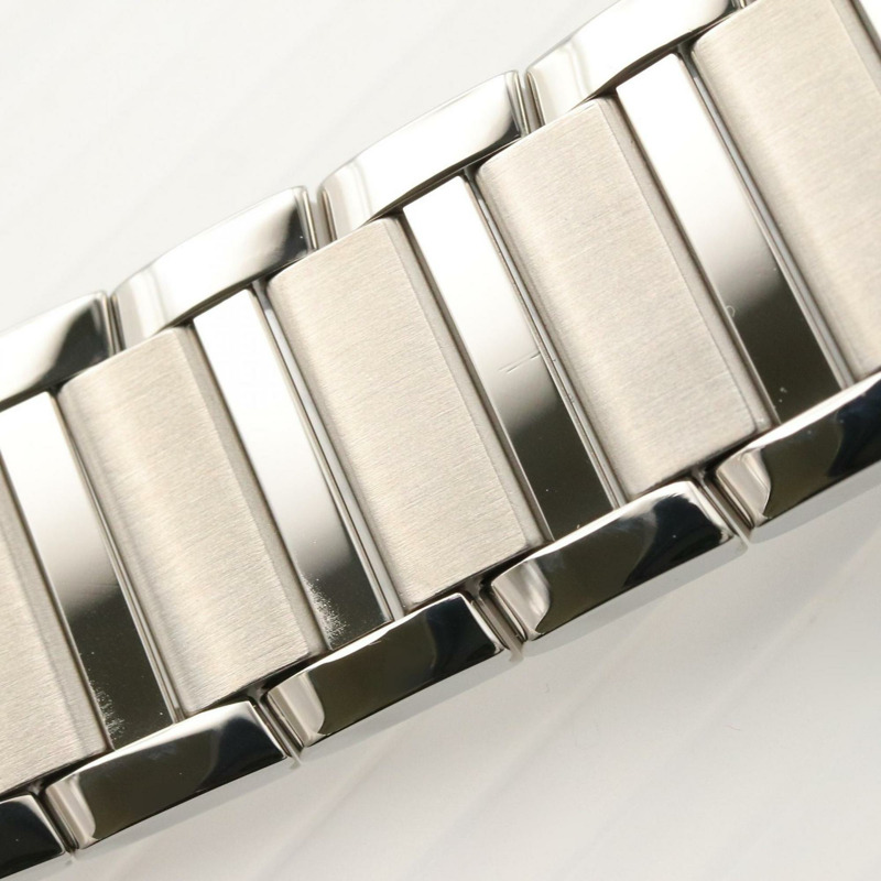 卡地亞 Tank Française SM 女士腕錶，不鏽鋼材質，銀色，型號 WSTA0065-13