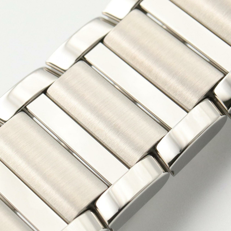 卡地亞 Tank Française SM 女士腕錶，不鏽鋼材質，銀色，型號 WSTA0065-14