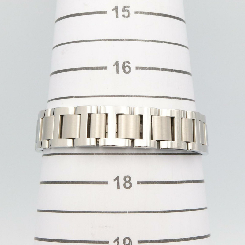 卡地亞 Ballon Bleu SM 腕錶,鑲鑽錶圈,不鏽鋼材質,銀色,女款,W4BB0015-6